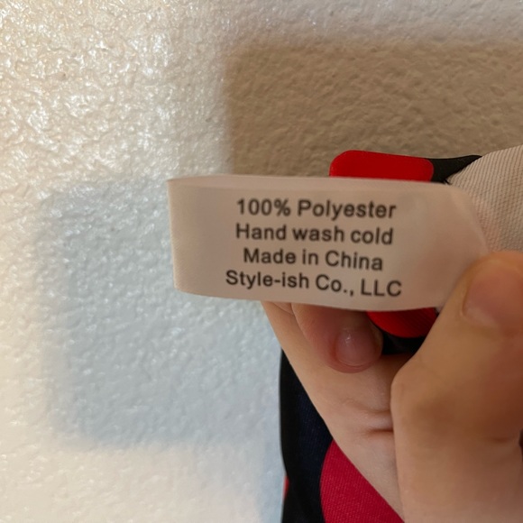 Red polka dot skirt midi | ModCloth - Picture 3 of 4